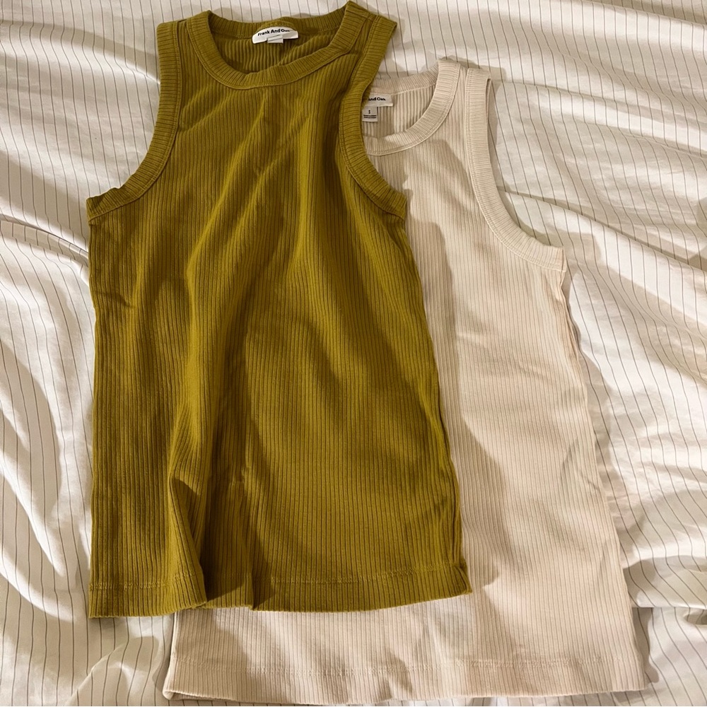 Frank and Oak 2-for-1 Ribbed Tank Tops